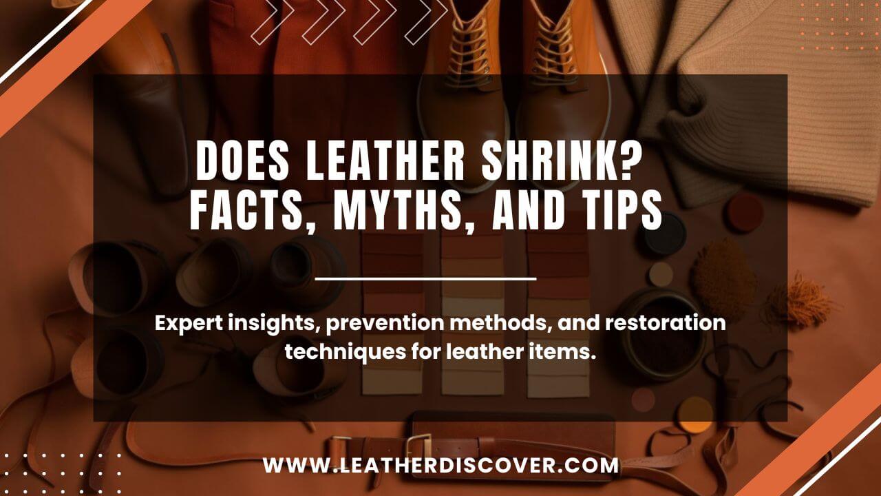 Does Leather Shrink an Infographic