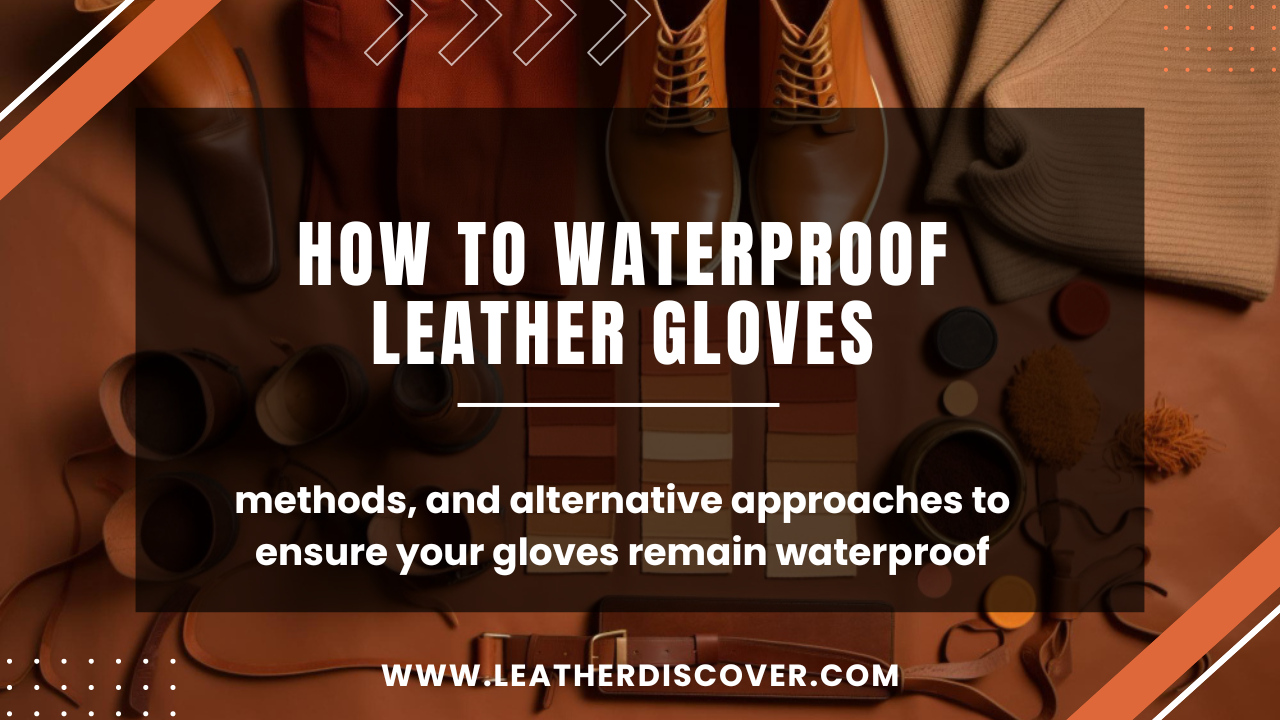 How to Waterproof Leather Gloves