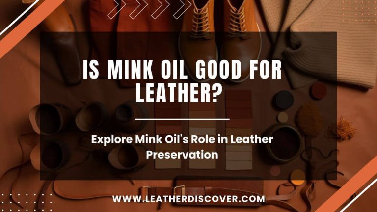 Is Mink Oil Good for Leather? an Infographic