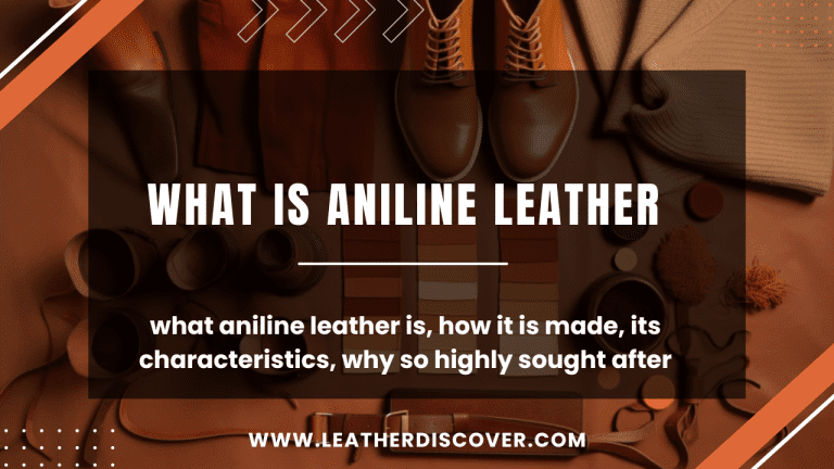 What Is Aniline Leather