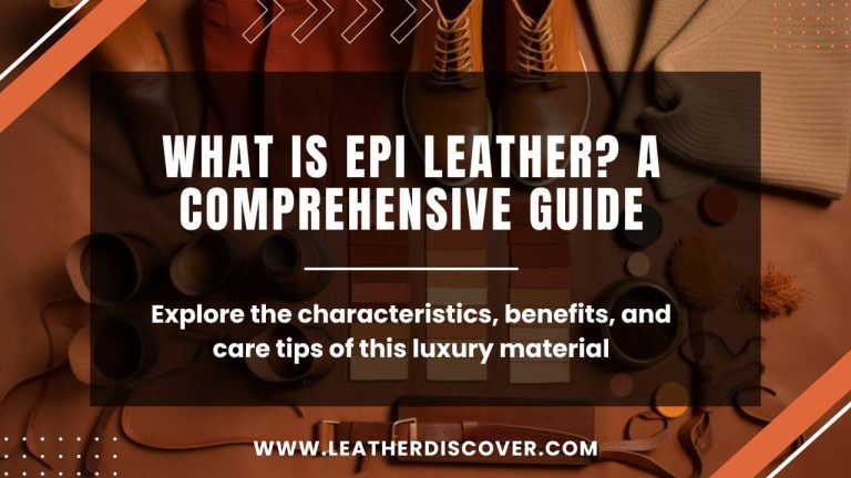 What Is Epi Leather? -an Infographic