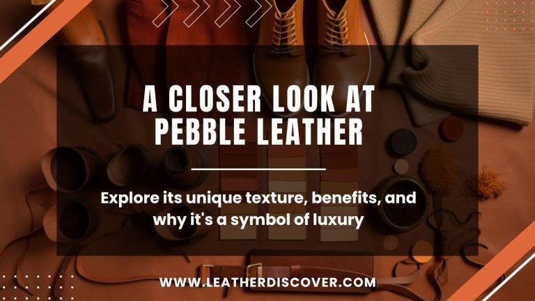 What Is Pebble Leather? an Infographic