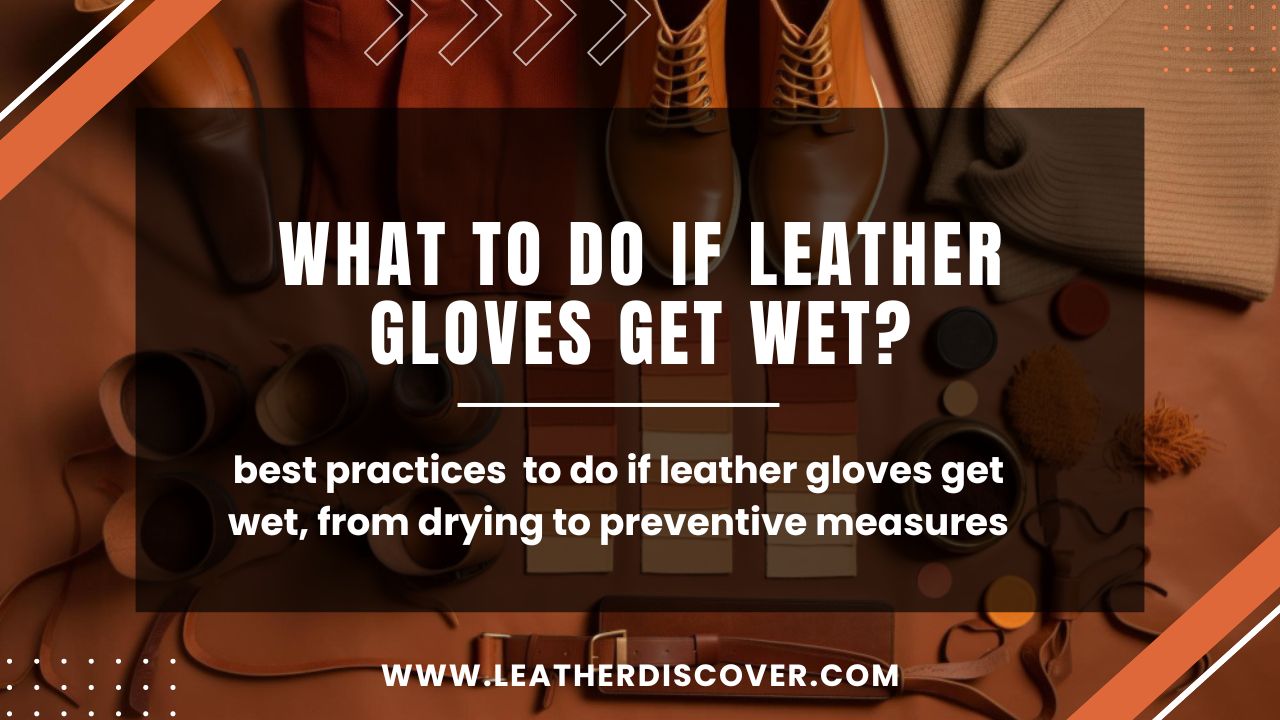 What to Do if Leather Gloves Get Wet