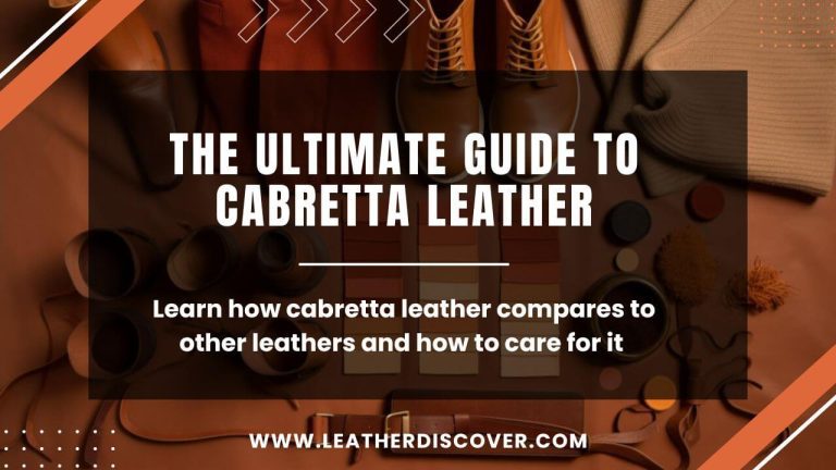 What Is Cabretta Leather? an Infographic