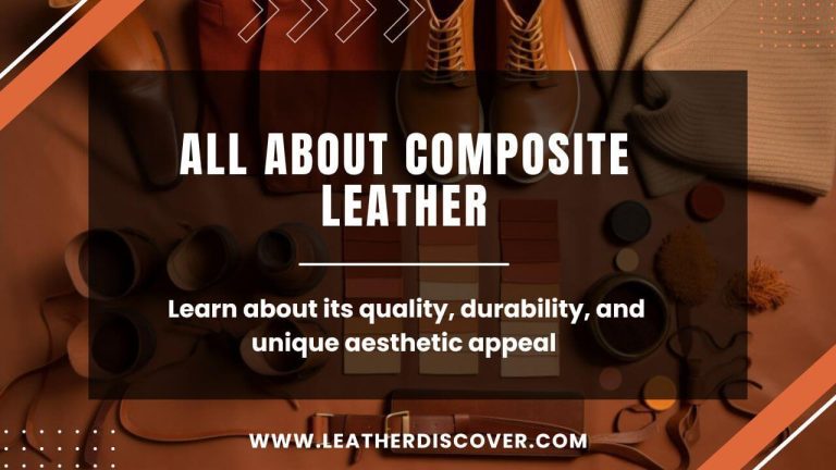 What Is Composite Leather? an Infographic